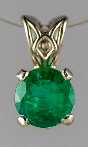p-5.5mm Emerald Pendant