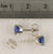 6mm Ceylon Sapphire Earrings Mounting