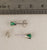 4mm Emerald Earrings Mounting