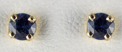 3.5mm Sapphire Earrings