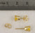 4mm Yellow Sapphire Gold Earrings