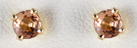 4mm Topaz Earrings
