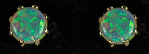 5mm Opal Earrings