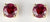 5mm Madagascar Ruby Earrings