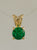 5mm Emerald Pendant