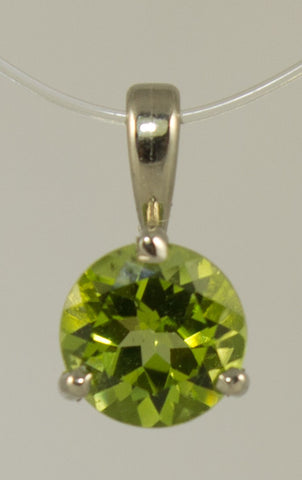 p-6mm Peridot Pendant