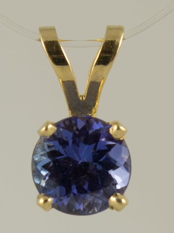 p-6mm Tanzanite Pendant