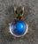 White Gold 6mm Moonstone Pendant