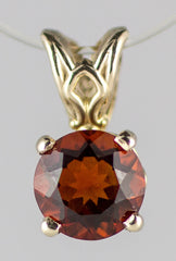 6mm Citrine Pendant