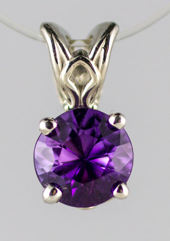 p-6mm Amethyst Pendant