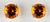 Yellow Gold 6mm Citrine Earrings