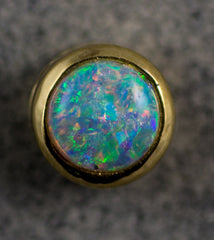 p-6mm Opal Bezel Pendant