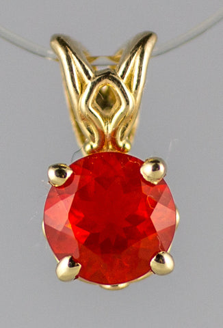 p-6mm Mexican Opal Pendant
