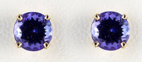6mm Tanzanite Earrings