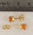 6mm Spessartite Earrings Mounting