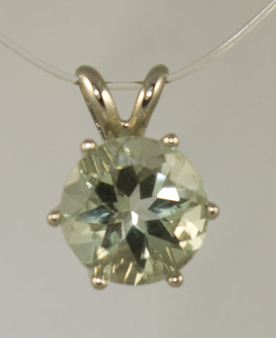 p-8mm Green Quartz Pendant
