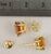 8mm Citrine Earrings