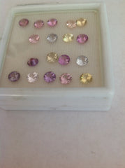 Pastel No Heat Sapphires