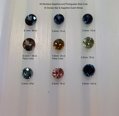 Montana Sapphires