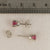 4mm Pink Tourmaline Earrings Mounting