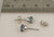 6mm Blue Topaz Earrings Mounting