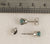 5mm Blue Zircon Earrings