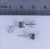 6mm Green Tourmaline Earrings Mounting