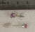 4mm Pink Sapphire Earrings Mounting